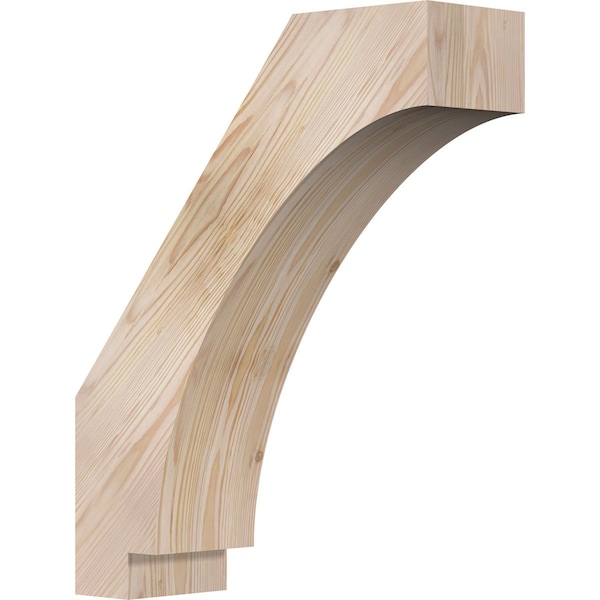 Ekena Millwork 5 1/2"W x 18"D x 22"H Imperial Smooth Knee Brace, Douglas Fir BRC06X18X22IMP00SDF - main